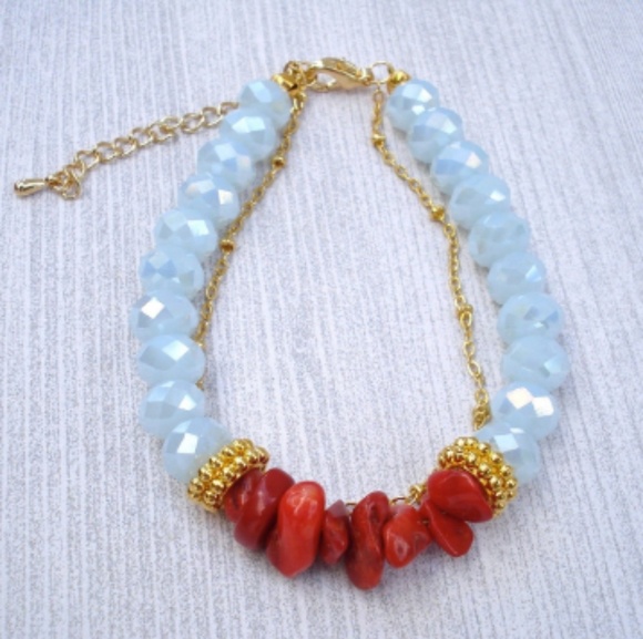 🆕️ Gemstone Chip Bracelet - Picture 8 of 8